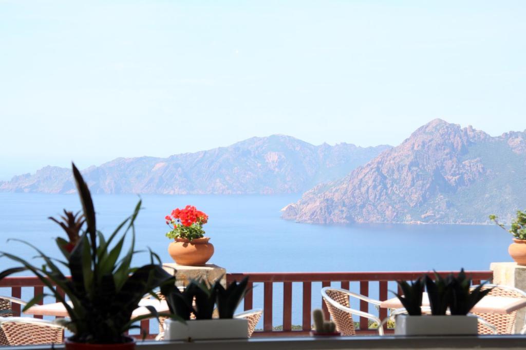 Hotel Les Roches Rouges Piana  Zimmer foto